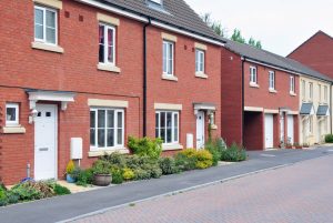 Terraced,Houses,On,A,Typical,English,Residential,Estate